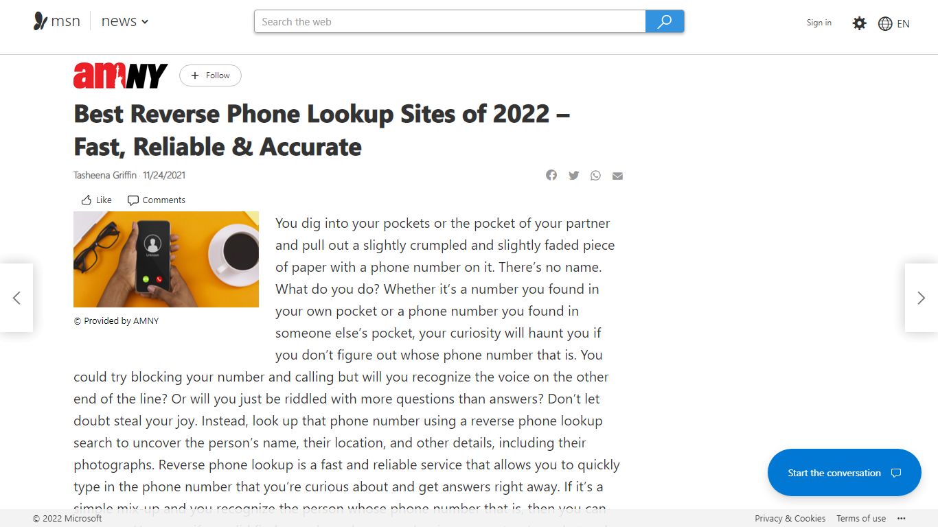 Best Reverse Phone Lookup Sites of 2022 – Fast, Reliable & Accurate